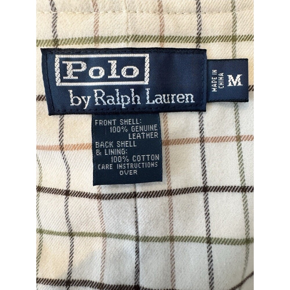 Polo by Ralph Lauren Men’s Suede Vest, Size Medium, Brown, Excellent Condition - Picture 7 of 9